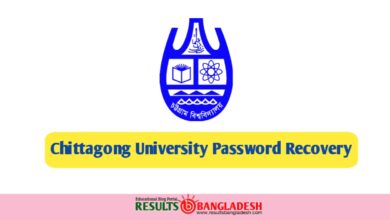 Chittagong University Password recovery