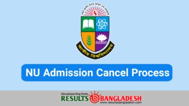 NU Admission Cancel Process
