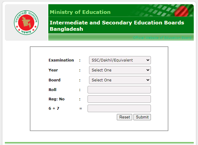education board result